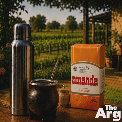 Yerba Mate Amanda Orange 500g | Argentine Mate Tea with Orange Flavor