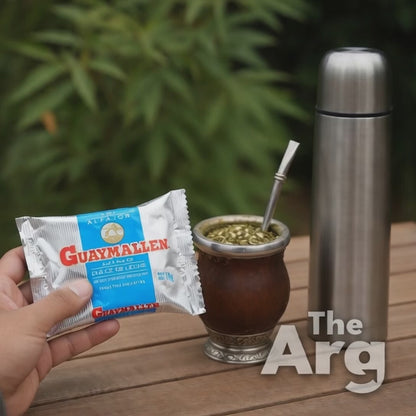 Guaymallén Triple White Chocolate Alfajor with Dulce de Leche 70g