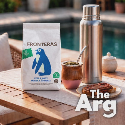 Fronteras Mint & Lavender Yerba Mate in Tin 500g