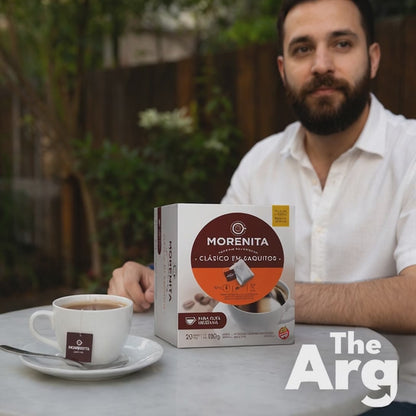 La Morenita Intense Coffee Tea Bags | 20 Units – 100g / 3.5oz