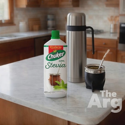 Chuker Liquid Sweetener with Stevia Zero Calories | 400ml / 13.52oz