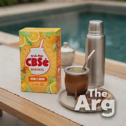 CBSé Orange Yerba Mate 500g | Flavored Argentine Mate with Citrus Notes