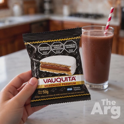 Vauquita Merengue Alfajor Dulce de Leche 50g