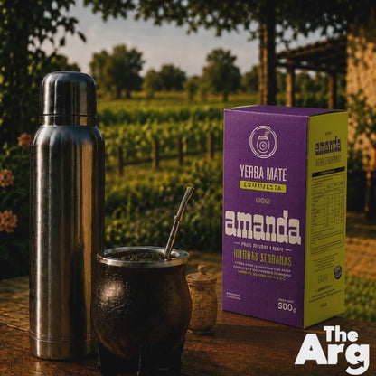 Yerba Mate Amanda Mixed with Mountain Herbs 500g | Argentine Mate Tea Blend