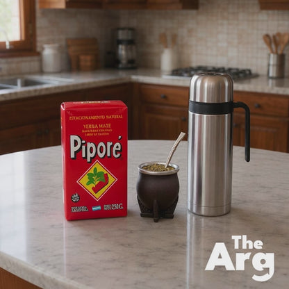 Piporé Traditional Yerba Mate with Stems Gluten-Free 250g