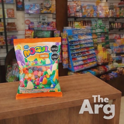 Arcor Mogul Conitos Gummies Assorted Flavors 1kg / 35.2 oz | Cone-Shaped Candies