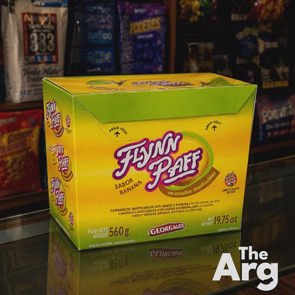 Flynn Paff Banana Chewy Candy 560g | Argentine Candy