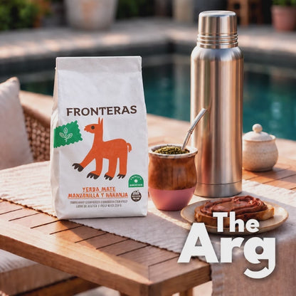 Yerba Mate Fronteras Chamomile and Orange 500g Paper Pack