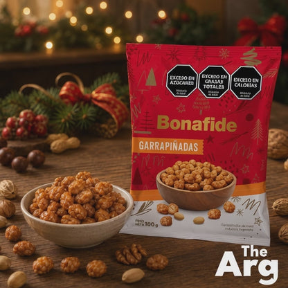 Bonafide Garrapiñada de Maní Sugar Coated Peanuts 100g / 0.22lb | Argentine Sweet Snack