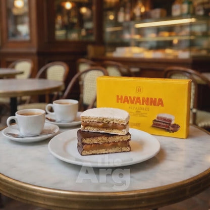 Havanna Mixed Alfajores Box – Chocolate & Sugar Coated (12 Pack, 612g / 21.5 oz)