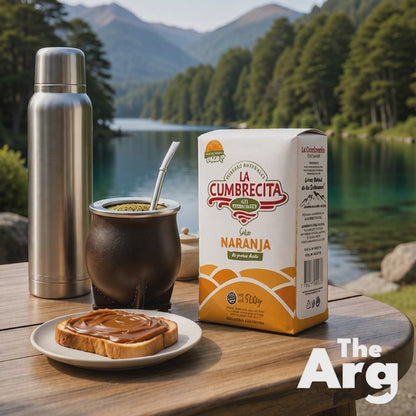 La Cumbrecita Orange Flavor Yerba Mate 500g / 1.1lb