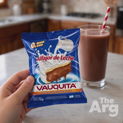 Vauquita White Alfajor Glaseado 72g