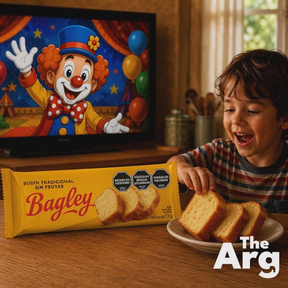 Bagley Premium Traditional Vanilla Pound Cake 215g / 7.6oz | Argentine Vanilla Budín