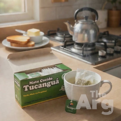 Tucanguá Mate Cocido Tea Bags | 25 Sachets x 3g | Argentine Yerba Mate Infusion