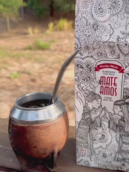 Mate Amos  - Pure Yerba Mate 500g/1.1lb