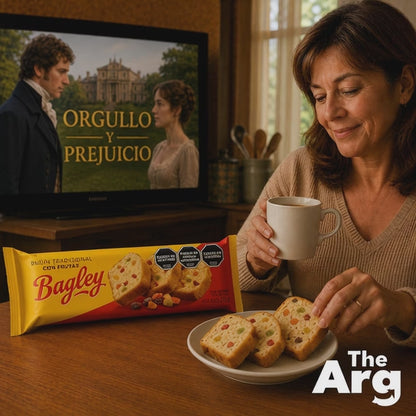 Bagley Premium Traditional Fruit Pound Cake 215g / 7.6oz | Classic Argentine Budín
