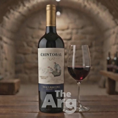 Cristóbal 1492 Cabernet Franc – Mendoza Argentine Red Wine | 750 ml ( 6 Bottles )