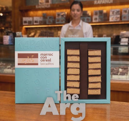 Rapanui Crispy Marroc Chocolate Box 275g | Argentine Peanut &amp; Chocolate Treat