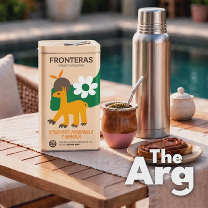 Fronteras Chamomile & Orange Yerba Mate in Tin 500g