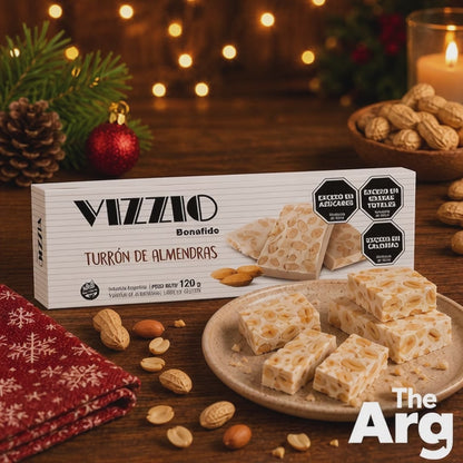 Vizzio Almond Nougat by Bonafide Argentine Sweet 120g