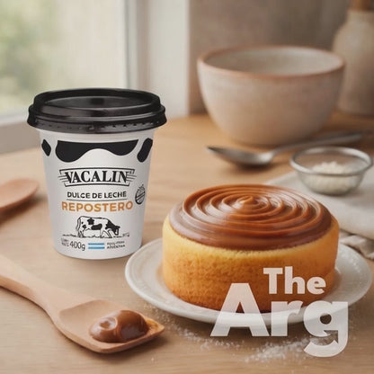 Vacalin Dulce de Leche Repostero 400g  | Argentine Baking Caramel Spread