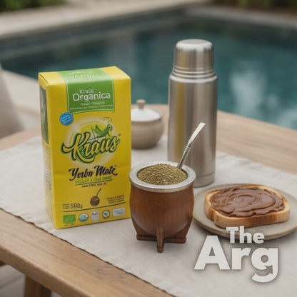 Kraus Organic Yerba Mate 500g – Unsmoked Premium Argentine Herbal Tea