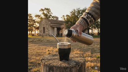 Black Imperial Original Premium Mate With Alpaca Straw