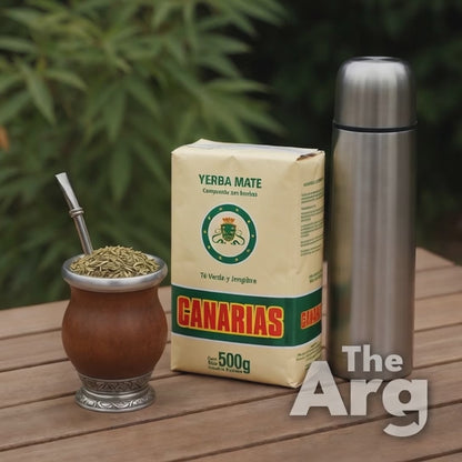 Canarias Yerba Mate with Green Tea and Ginger 500 g / 1.1 lb