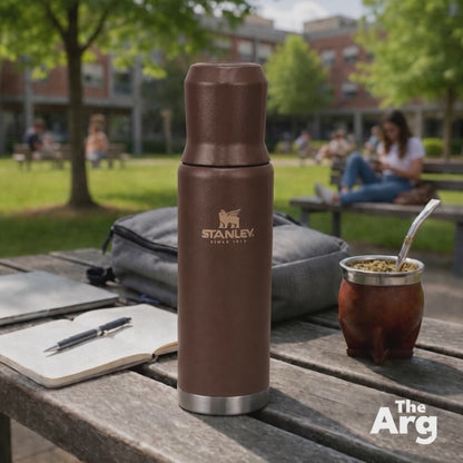Stanley Ideal Brown Thermos 1.2L | Vacuum Insulated