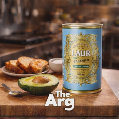 Aceite de Oliva Extra Virgen Orgánico Laur Cruz de Piedra 500ml Lata – Mendoza Argentina