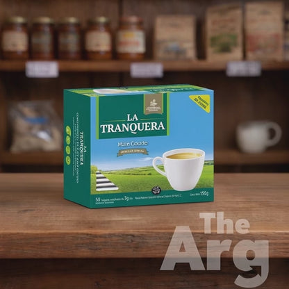 La Tranquera Mate Cocido en Saquitos | Yerba Mate Instantánea (50 Saquitos)