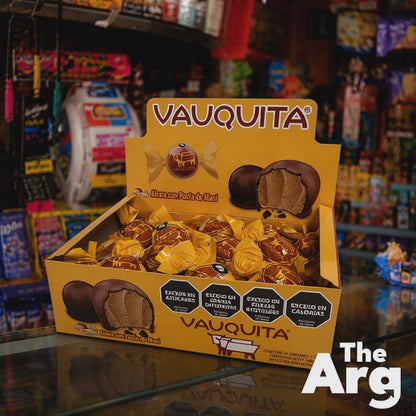 Vauquita Bombon with Peanut Cream Filling and Wafer 450g / 0.99lb