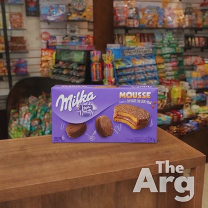 Milka Alfajores with Chocolate Mousse Filling | 6 Pack (252g)