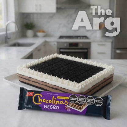 Bagley Chocolinas Negro Chocolate Cookies 258g / 9.1 oz | Argentine Classic