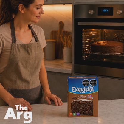 Exquisita Chocolate Cake Mix Soft & Smooth Bizcochuelo Ready to Bake 540g