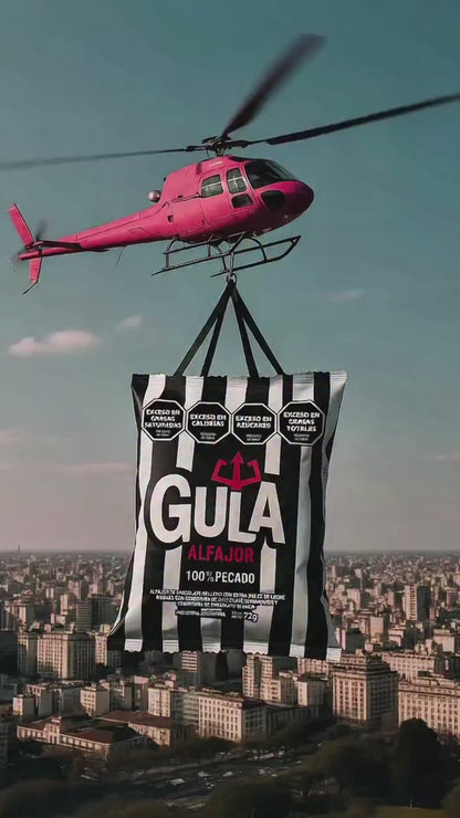 GULA King Alfajor Black & White – 24 Pack Premium Chocolate Layers with Dulce de Leche (72g Each)