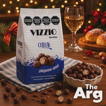 Vizzio by Bonafide Crunchy Cereal in Milk Chocolate 80g | Argentine Sweet Treat