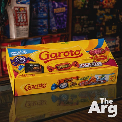 Garoto Assorted Chocolate Bombons 250g / 0.55lb | Chocolate Assortment Box