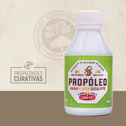 Propolis with Honey, Lemon, Ambay & Eucalyptus by Calandri – 180g / 0.40lb