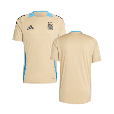 Camiseta de entrenamiento Tiro 24 Competición Argentina Adidas - Beige
