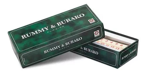 Rummy Burako Classic Numbers Board Game Traditional Edition Ideal Family  Puzzle by Ruibal (Spanish)