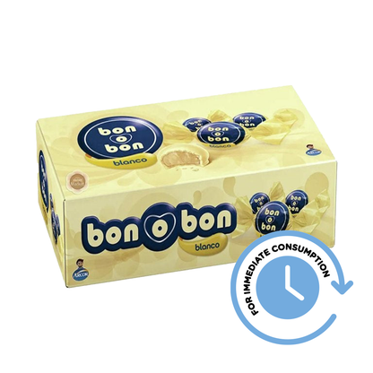 Sale Bon O Bon Bombons with Peanut Cream Filling and Wafer White 450g
