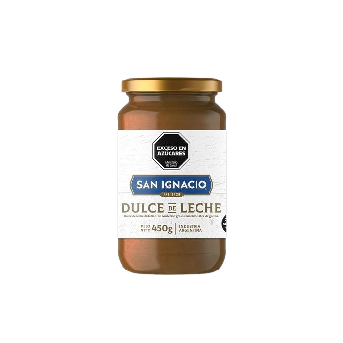 San Ignacio Diet Dulce de Leche (450 g Glass Jar) – Reduced Fat