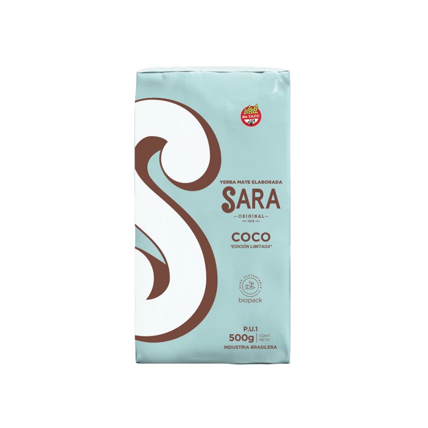 Sara Coconut Yerba Mate 500g | Uruguayan Style Mate – The Argentino