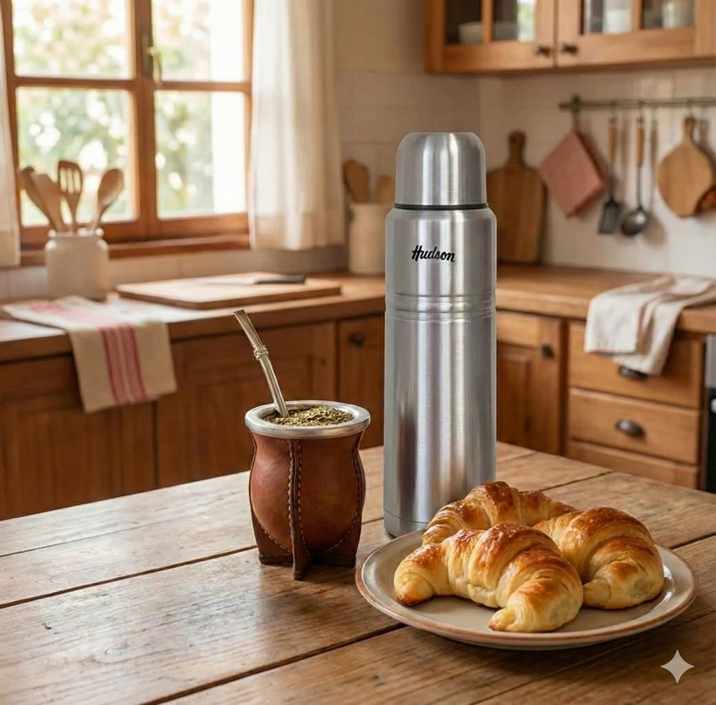 Stainless Steel Thermos Hudson 1L
