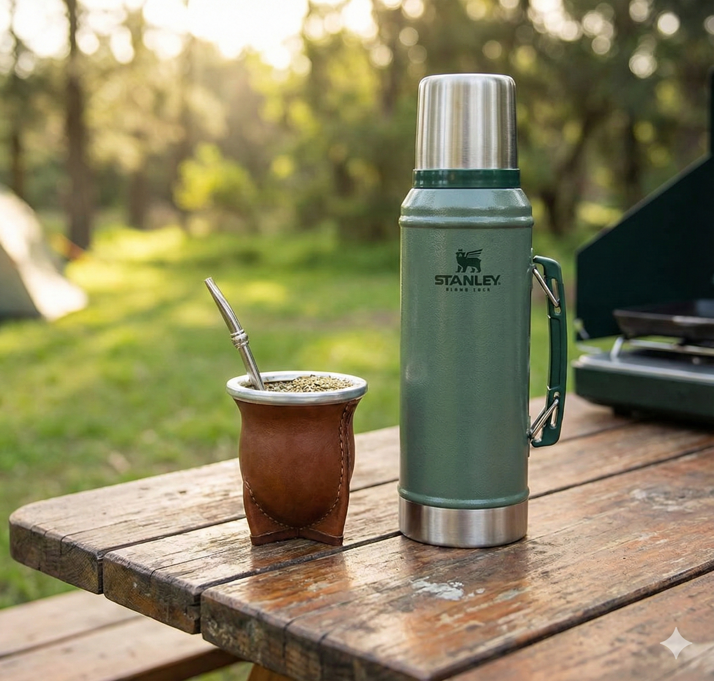 Stanley Mate Termo Original con Tapón Cebador Thermos Bottle 950 ml