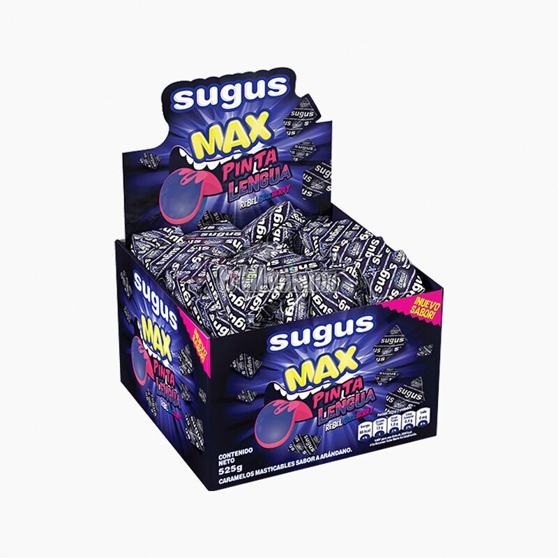 Sugus Max Pinta Lengua Candy 525g