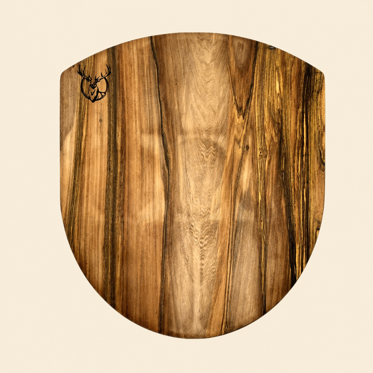 Ciervo Solid Guayubira Pizza & Appetizer Board – Handcrafted Double-Sided Serving Board