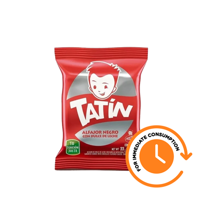 SALE Alfajor Tatín Chocolate with Dulce de Leche 33 g / 1.1 oz