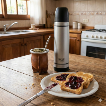 Termo Lumilagro - Luminox Steel 1 L